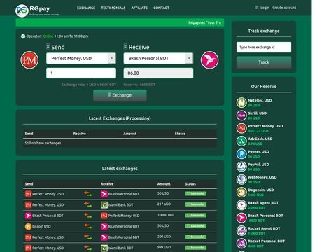 website thubmnail of Rgpay.net