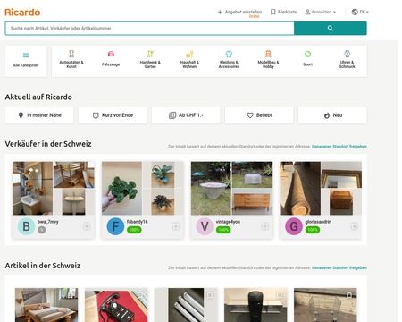website thubmnail of ricardo Group