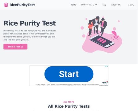 website thubmnail of Ricepurity.org