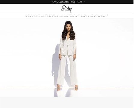 website thubmnail of Richy Hair