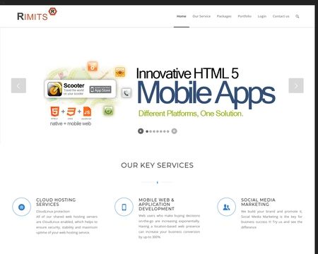 website thubmnail of Rimits AU