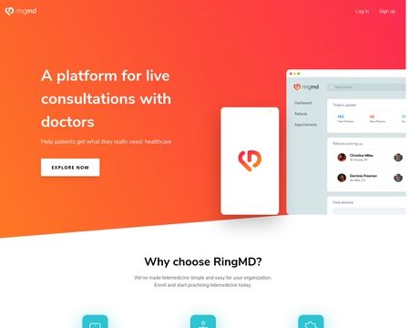 website thubmnail of RingMD