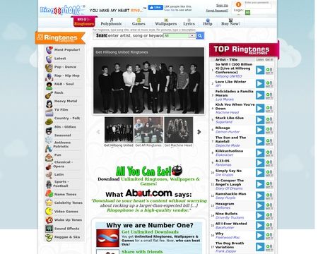 website thubmnail of Ringophone