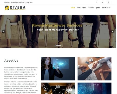 website thubmnail of Riveramanpowerservices.in