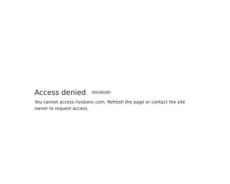 website thubmnail of Rivobanc