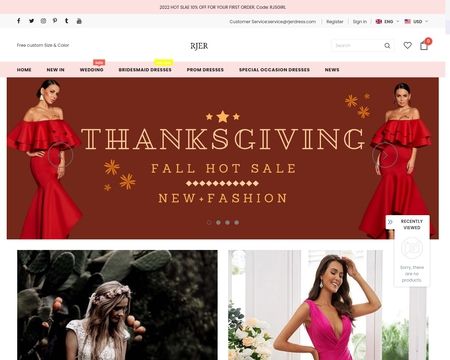 website thubmnail of RJER dress