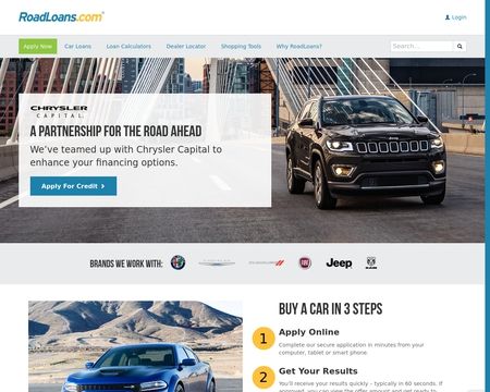 website thubmnail of RoadLoans.com