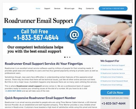 website thubmnail of Roadrunnermailsupport