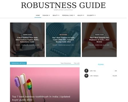 Robustness Guide