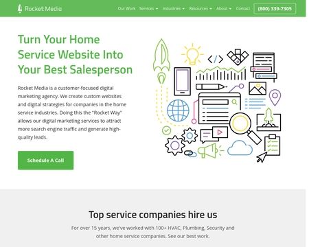 website thubmnail of Rocket Media