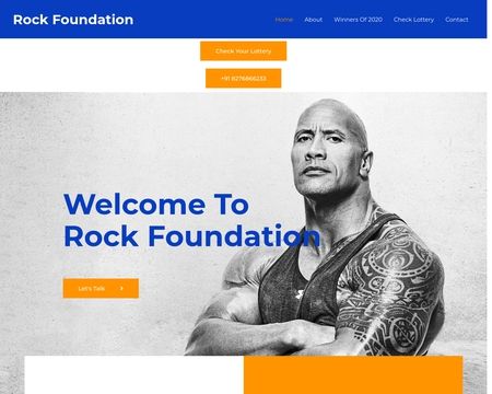 website thubmnail of Rock Foundation