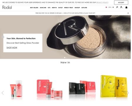 website thubmnail of Rodial