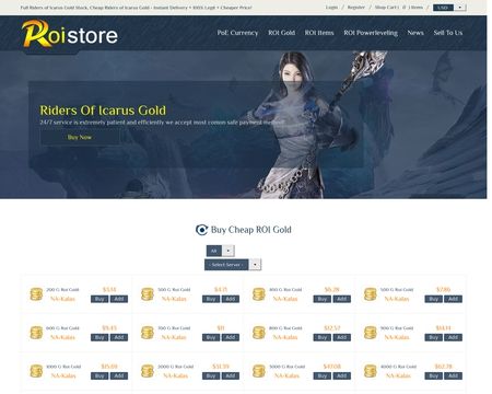 website thubmnail of Roistore