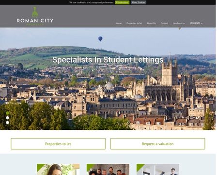website thubmnail of Romancity.co.uk