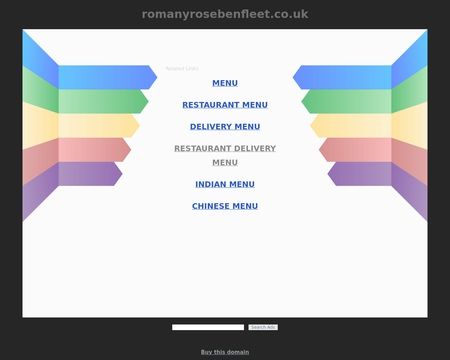 website thubmnail of RomanyRoseBenFleet.co.uk