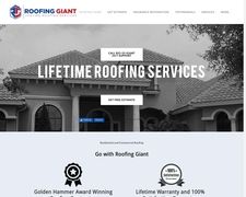 Thumbnail of Roofinggiant.com