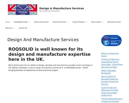 website thubmnail of RoqSolid.co.uk