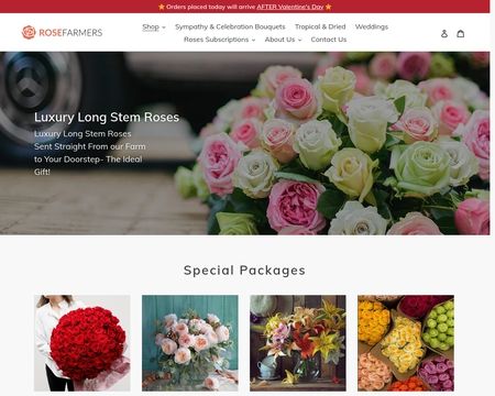 website thubmnail of Rosefarmers