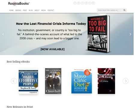 website thubmnail of RosettaBooks