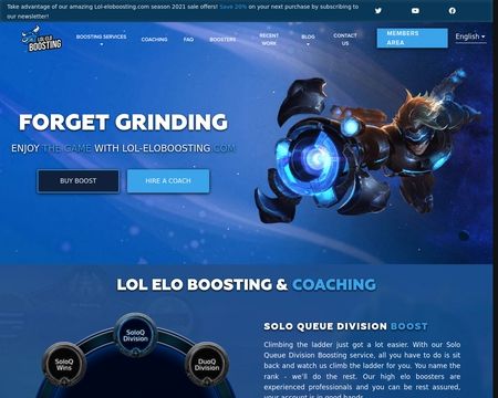 website thubmnail of Royale Boost