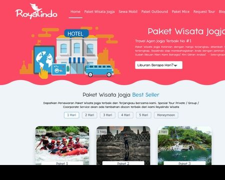 website thubmnail of Royalindowisata