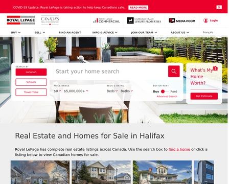 website thubmnail of Royal LePage Real Estate