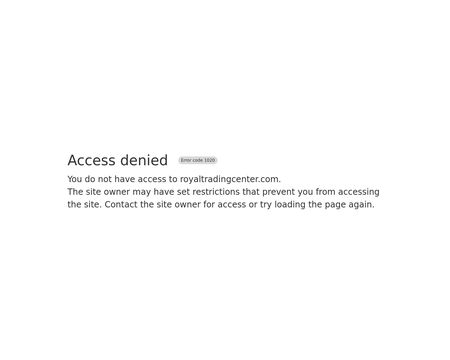 website thubmnail of RoyalTradingCenter