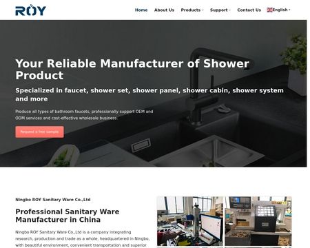 website thubmnail of Roysanitary