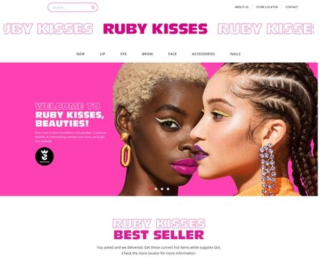 website thubmnail of Ruby Kisses