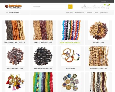 website thubmnail of Rudraksha Beads