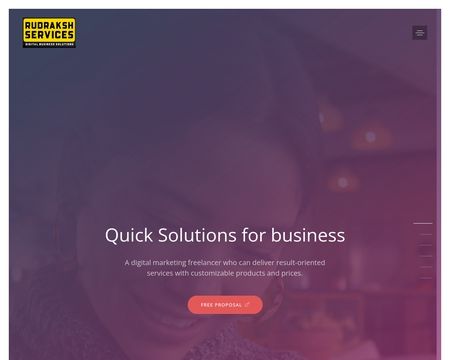 website thubmnail of Rudrakshservices