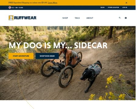 website thubmnail of Ruffwear