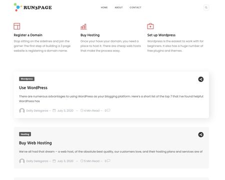 website thubmnail of Run 3