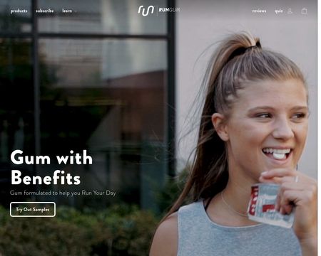 website thubmnail of Run Gum