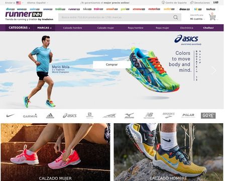 website thubmnail of Runnerinn