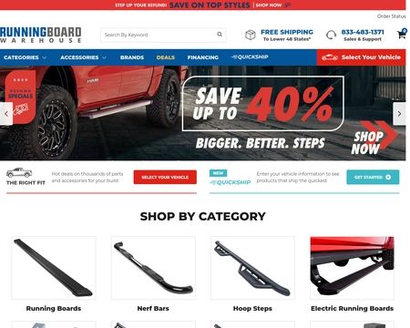 website thubmnail of RunningBoardWarehouse