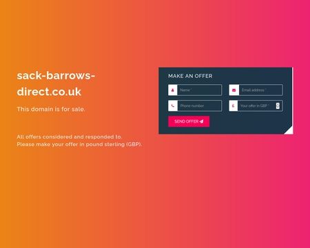 website thubmnail of Sack-Barrows-Direct.co.uk