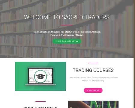 website thubmnail of Sacredtraders