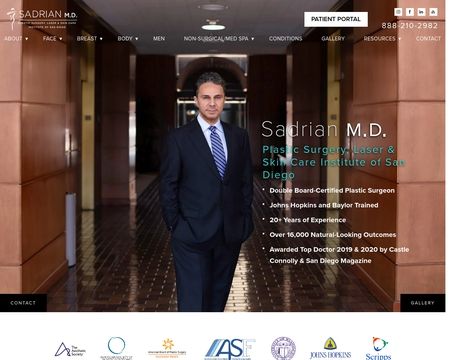 website thubmnail of SadrianCosmeticSurgery