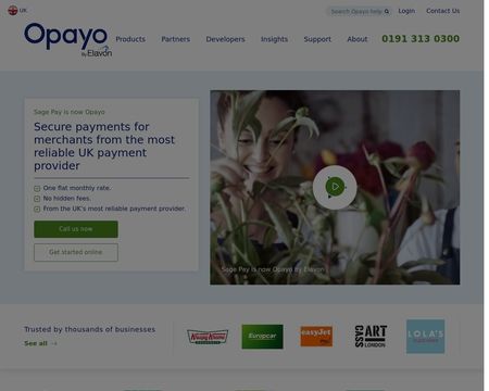 website thubmnail of SagePay