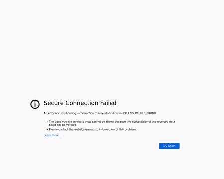 website thubmnail of Saladchef