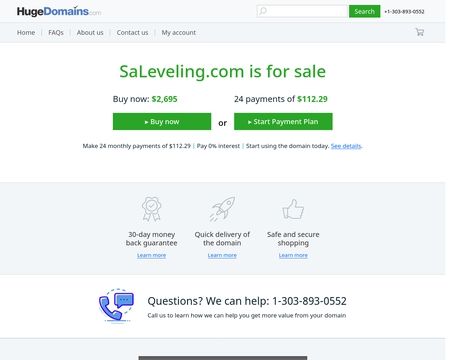 website thubmnail of Saleveling