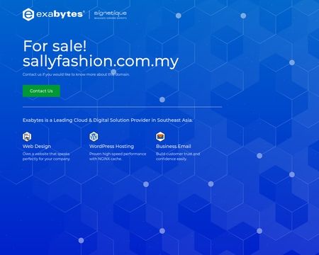 website thubmnail of SallyFashion.com.my
