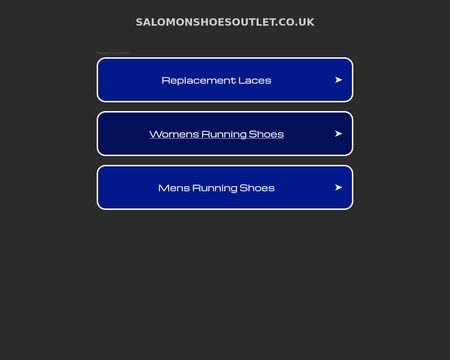 website thubmnail of SalomonShoesOutlet.co.uk