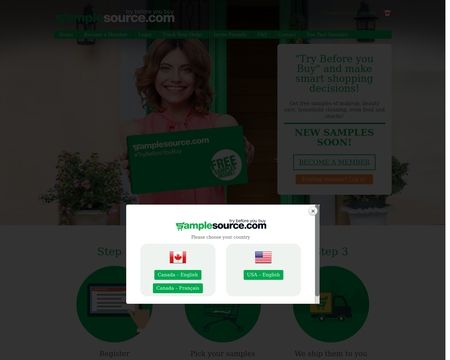 website thubmnail of Samplesource.ca