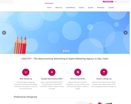 website thubmnail of Sanctify.in
