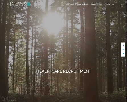 website thubmnail of Sanctuary Recruitment