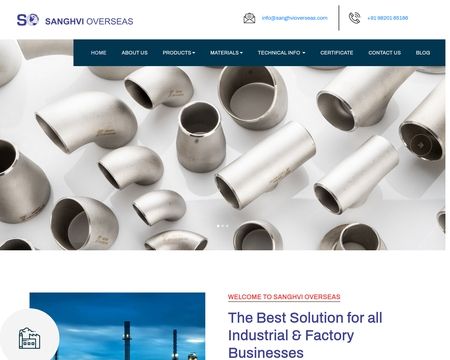 website thubmnail of Sanghvioverseas