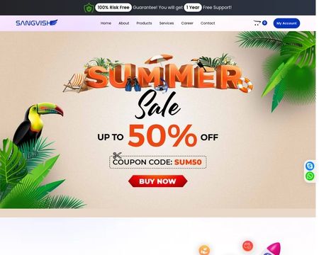 website thubmnail of Sangvish