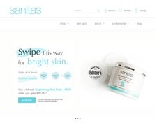 Thumbnail of Sanitas-skincare.com
